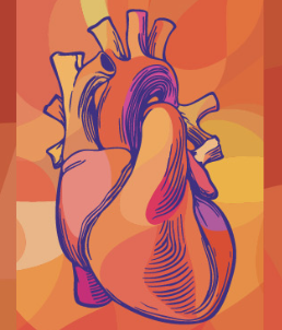 new background heart